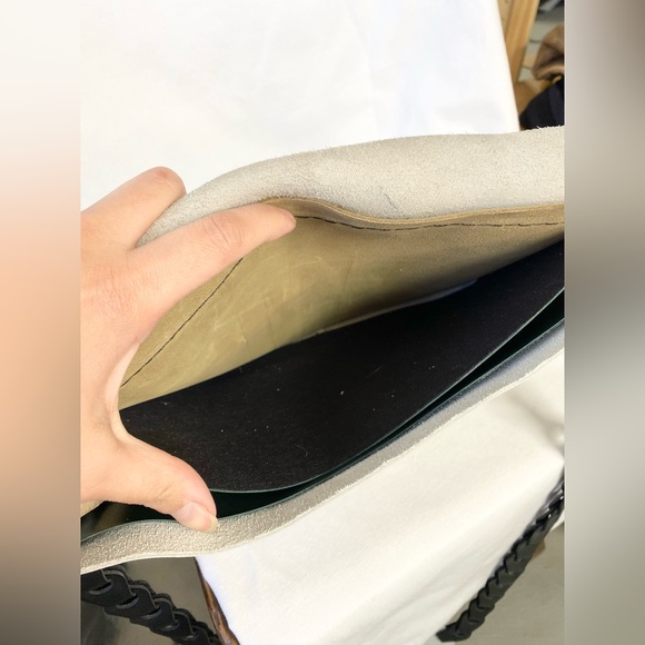 Faux leather satchel bag - Picture 4 of 7